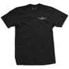 Airwing Left Chest T-Shirt - BLACK