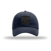 Blackout EGA Square PVC Patch Structured Hat - NAVY