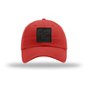 Blackout EGA Square PVC Patch Structured Hat - RED