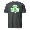 Shamrock Born in a Bar T-Shirt - CHARCOAL HEATHER