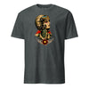 Born to Thrill Pilot Pin-Up T-Shirt - CHARCOAL HEATHER