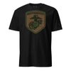 Brotherhood Shield Bronze T-Shirt - BLACK