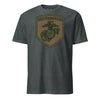 Brotherhood Shield Bronze T-Shirt - CHARCOAL HEATHER
