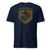 Brotherhood Shield Bronze T-Shirt - NAVY