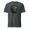 USMC Bulldog Jungle Boonie Hat T-Shirt - CHARCOAL HEATHER