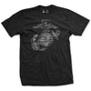 Blackout Woodland EGA T-Shirt - BLACK