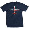 C-130 "Herc" Rivet Flag T-Shirt - NAVY