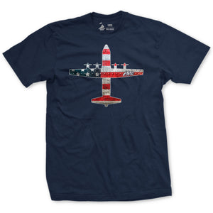 C-130 "Herc" Rivet Flag T-Shirt