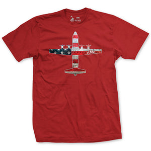C-130 "Herc" Rivet Flag T-Shirt