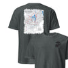 Chosin Reservoir Battle Map Map T-Shirt - CHARCOAL HEATHER