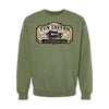 251st USMC Birthday Tun Tavern Vintage Sign Crewneck Sweatshirt - OD GREEN
