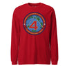 Combat Logistics Battalion 4 Long Sleeve T-Shirt - Red