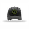 Earned Never Given OD Green Patch Dad Hat - BLACK