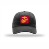 Scarlet & Gold EGA PVC Patch Dad Hat - BLACK