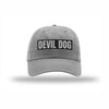 Devil Dog Carbon Fiber Patch Dad Hat - GREY