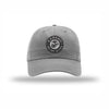 Earned Never Given Carbon Fiber Patch Dad Hat - GREY