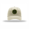 Earned Never Given OD Green Patch Dad Hat - STONE