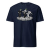 Dancing Clown to Ghost (PSYOPS) T-Shirt - NAVY