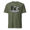 Dancing Clown to Ghost (PSYOPS) T-Shirt - OD GREEN