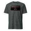 Department of War T-Shirt - CHARCOAL HEATHER