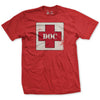 DOC Vintage Cross T-Shirt - RED