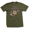 Desert MARPAT EGA T-Shirt - OD GREEN