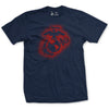 EGA Spray T-Shirt - NAVY