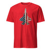 F-35 "PANTHER" Rivet Flag T-Shirt - RED