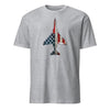 F-4 "Phantom" Rivet Flag T-Shirt - H GREY