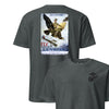 Fly With the Marines Recruiting Poster T-Shirt - CHARCOAL HEATHER
