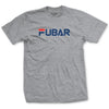 FUBAR -Effed Up Beyond All Recognition T-Shirt - HEATHER GREY