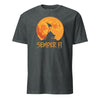 Halloween Semper Fi T-Shirt - CHARCOAL HEATHER