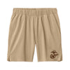 Eagle Globe & Anchor Performance Hiking Shorts - Khaki - Khaki