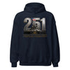 251 Years of Excellence USMC Birthday Hoodie - Navy