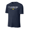 It's a Marine Thing Performance T-Shirt - NAVY