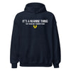 It's a Marine Thing Hoodie - Navy