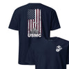 IWO JIMA Flag T-Shirt - NAVY