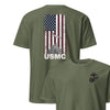 IWO JIMA Flag T-Shirt - OD GREEN