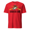Infantry Custom T-shirt- Leatherneck For Life - Red