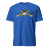 Infantry Custom T-shirt- Leatherneck For Life - True Royal