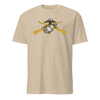 Infantry Custom T-shirt- Leatherneck For Life - Sand