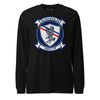 VMFA-115 Silver Eagles Long Sleeve T-Shirt - Black