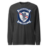 VMFA-115 Silver Eagles Long Sleeve T-Shirt - Charcoal Heather