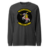 VMM-165 White Knights Long Sleeve T-Shirt - Charcoal Heather