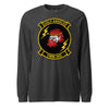 VMM-362 Ugly Angels Squadron Long Sleeve T-Shirt - Charcoal Heather