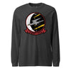 VMMT-204 Raptors Squadron Long Sleeve T-Shirt - Charcoal Heather