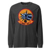 HMH-461 Throwback Squadron Long Sleeve T-Shirt - Charcoal Heather