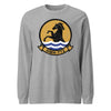 HMH-772 Hustler Squadron Long Sleeve T-Shirt - Heather Grey