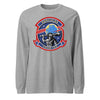 VMGR-153 Hercules Squadron Long Sleeve T-Shirt - Heather Grey