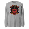 HMLA-773 Red Dog Squadron Long Sleeve T-Shirt - Heather Grey